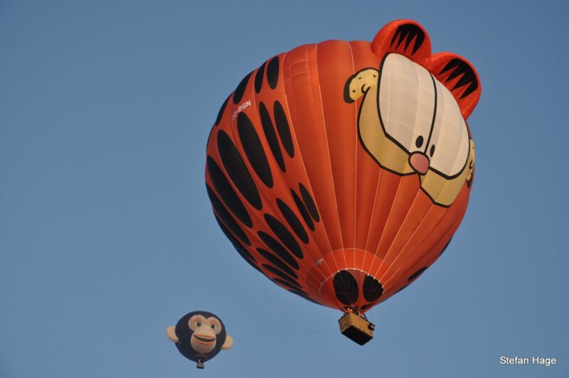 Garfield luchtballon