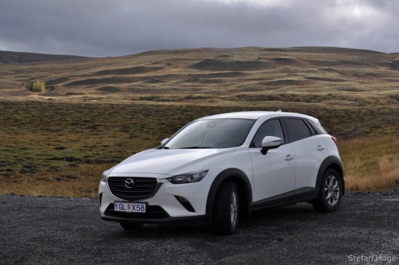 Mazda CX-3 op IJsland