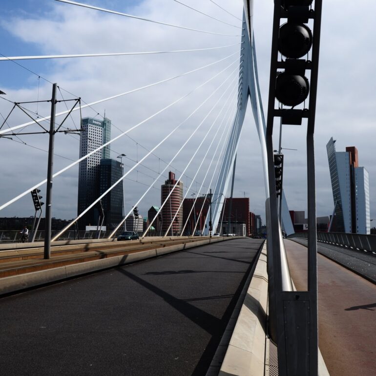 Erasmusbrug in Rotterdam