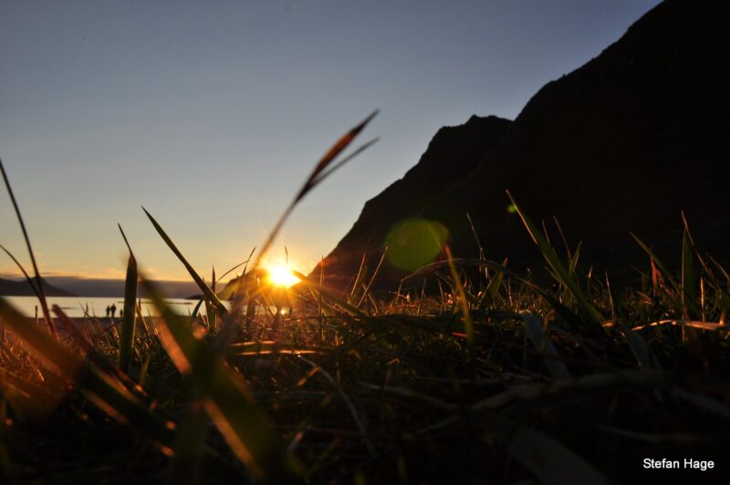 Zonsondergang op de Lofoten