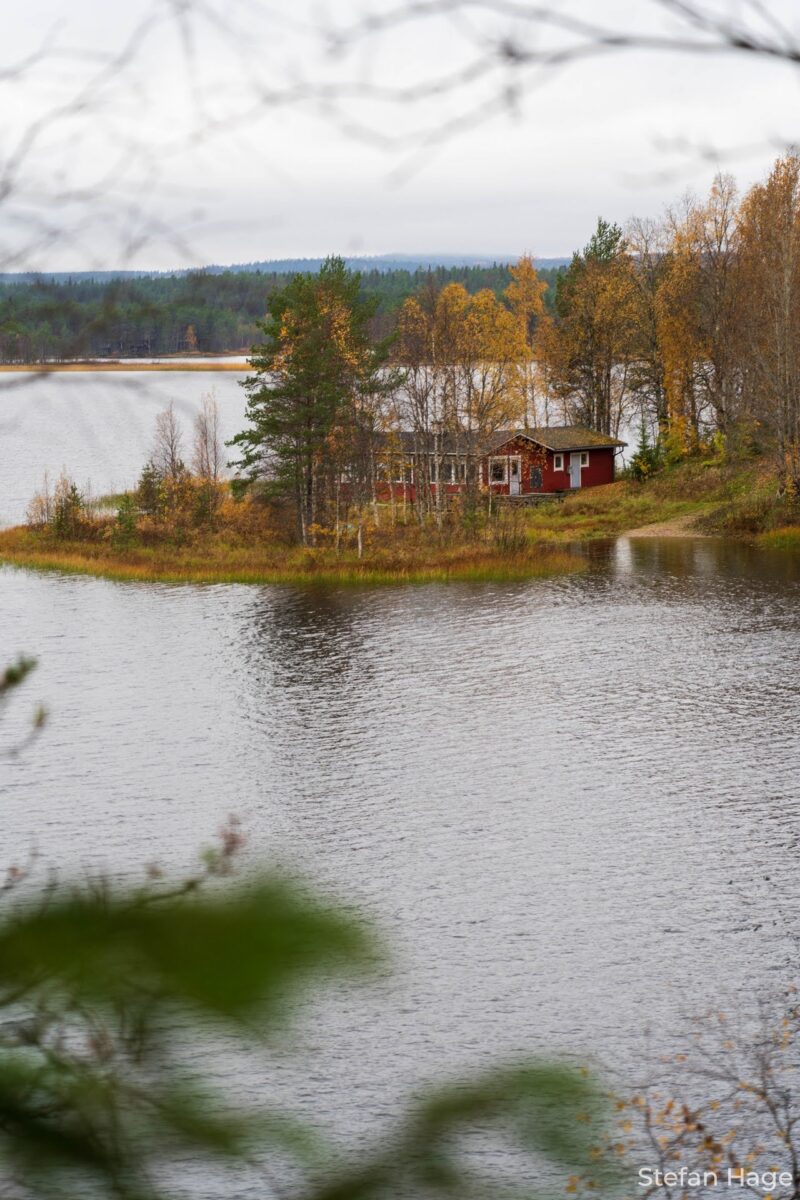 Oulanka nationaal park in Finland