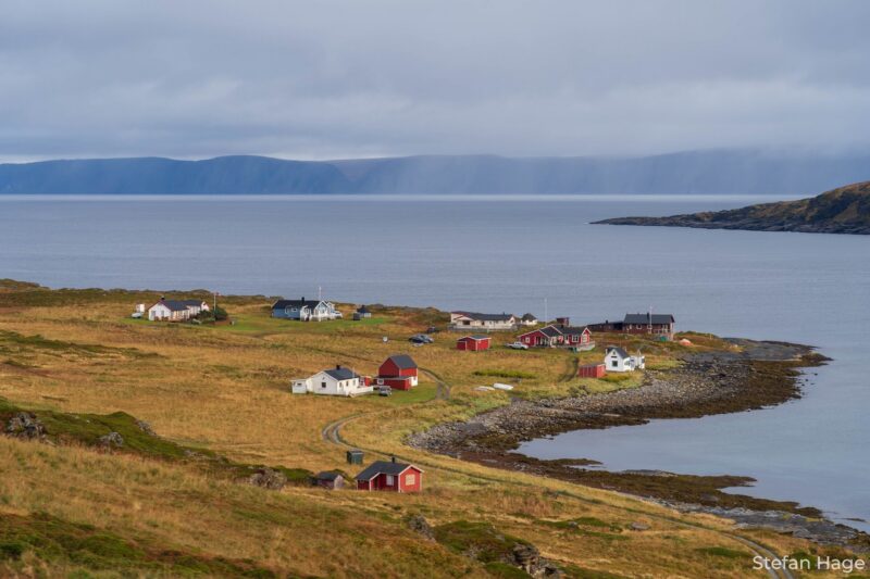 Richting de Noordkaap