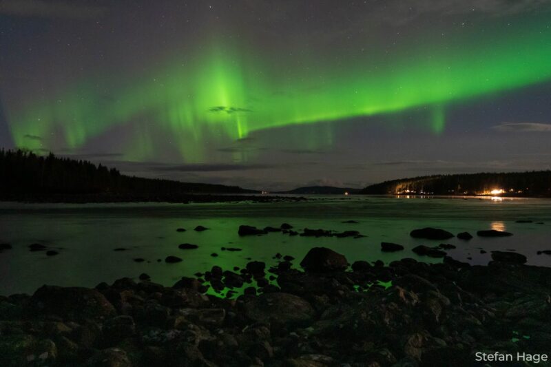 Noorderlicht boven Zweden