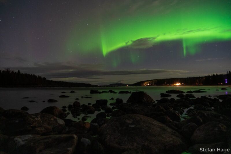 Noorderlicht boven Zweden
